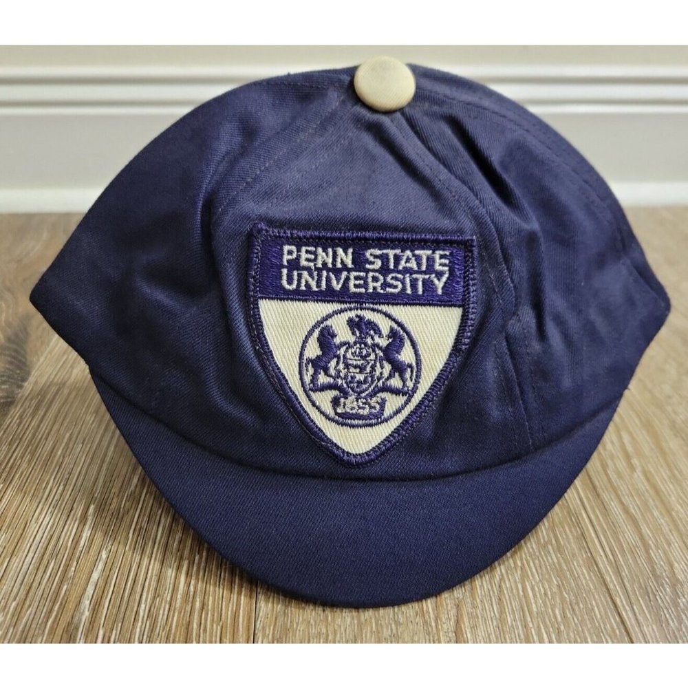 Vtg. Penn State University Rat Cap Embroidered 50's Youth Kids Boys Freshman
